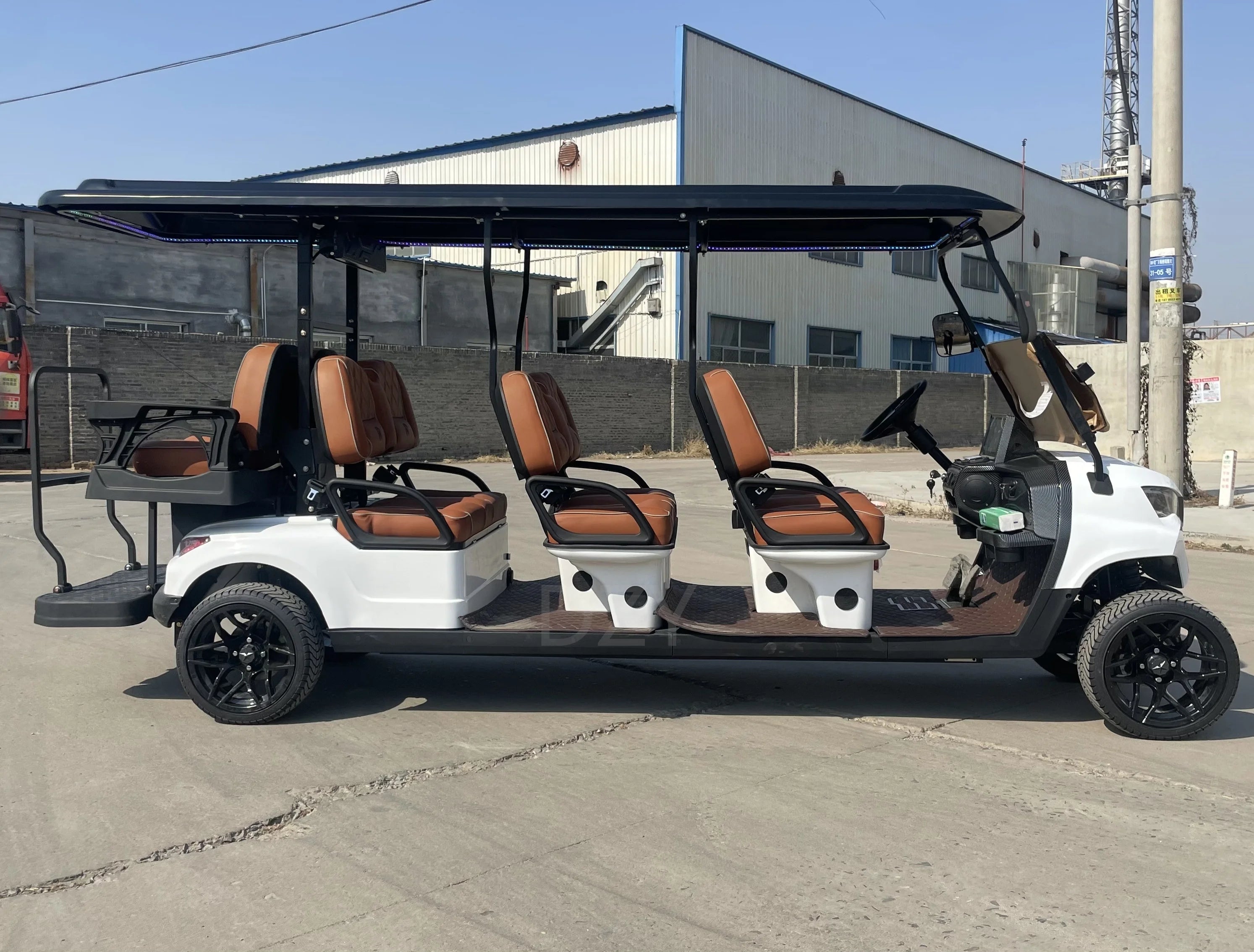 2026 electric golf cart OEM hunting carts new design customizable golf course cart luxury street legal electric sightseeing cart