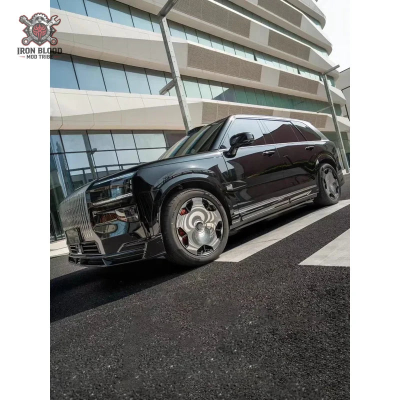 suitable for ZEEKR 9x 21-25 modified ABS shovel Surround body kit Front rear Lip Side Skirt