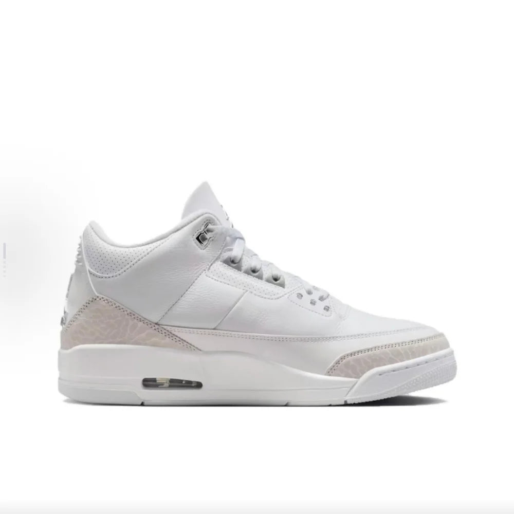 Nike Air Jordan 3 Leather “Pure Money” Mid-Top Basketball Shoes Comfortable, Durable, Slip-Resistant - Unisex Style CT8532111