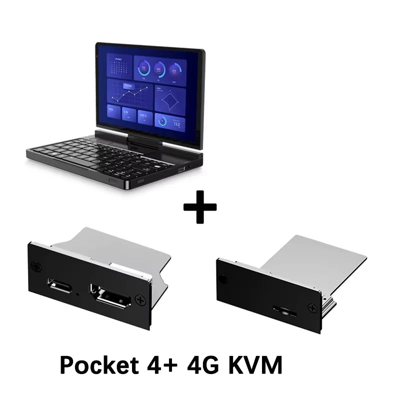 2025 NEW Original GPD Pocket 4 Laptop AMD AI 9 HX 370 32GB DDR5 2TB NVMe 8.8-inch Mini Portable Gaming Notebook Office Study PC