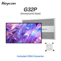 New Kuycon G32P 32-Inch Computer Monitor Eyecare Compective Gaming PC Display With Lifting Rotary Stand High Refresh Rate Office