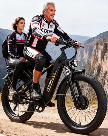 8000W Dual Motor Electric Bike for Adults, Ebike 55 MPH, 52V 30AH, E-Bike 120Miles, 26'' Fat Tire All Terrain E Bike for Men Wom