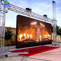 High Brightness 640x640mm 128x128 Pixel P5 Outdoor RGB LED Display Panel Die Casting Aluminium Cabinet Rental