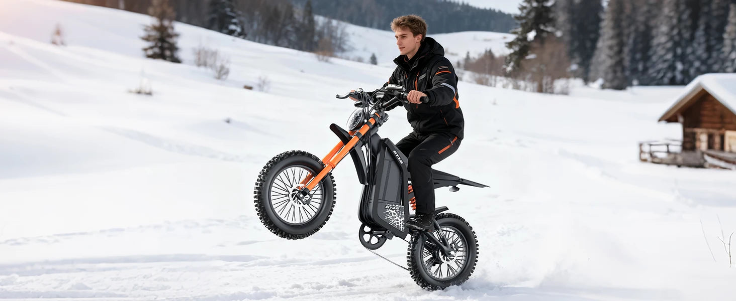 Electric Bicycle 1500W motor 48V25AH big battery e-bike The range is 55-60km Maximum speed 36MPH Mountain off-road Electric bike