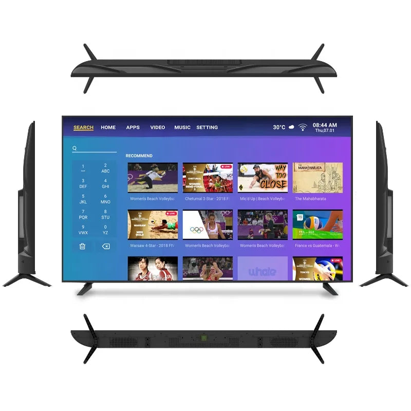43 50 55 65 75 Inch Smart TV Full HD Best Seller With Display Stand Lcd Screen Top-ranking Products Smart TV