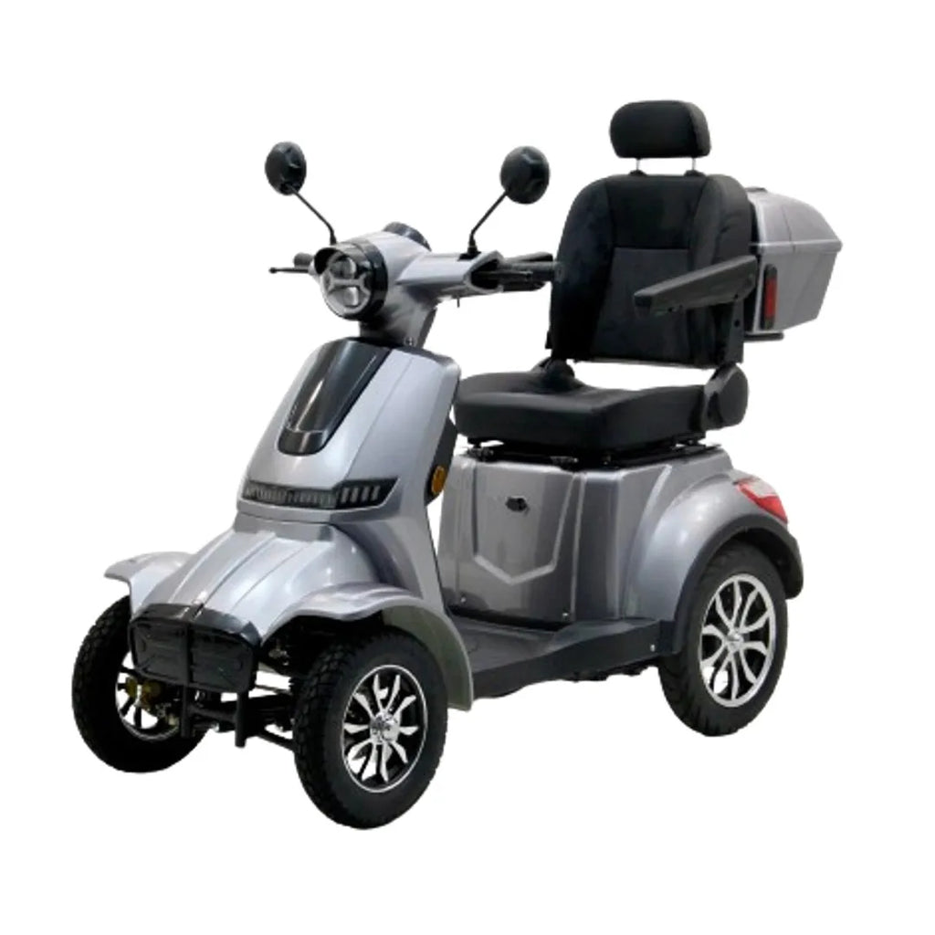 Modification Hot-selling 4-Wheel Electric Mobility Scooter with Canopy Roof Max 25km/h Long Range Outdoor Travel for Adult