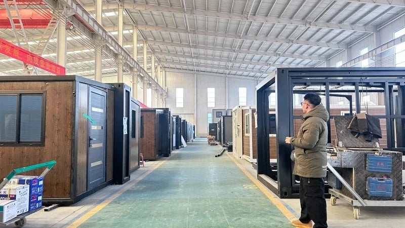 Wholesale China 20 FT 40 ft Movable Foldable House Prefab Collapsible Container Modular Homes Expandable Folding Container House