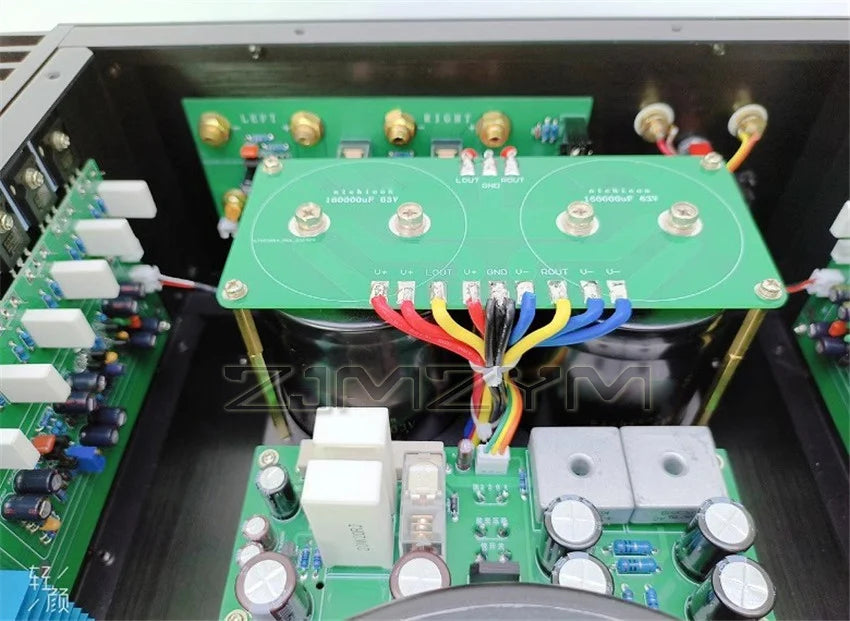 E-406 Class A And B HIFI Power Amplifier 110V/220V Rated Continuous Output Power (20HZ-20000Hz) S/N Signal-to-noise Ratio