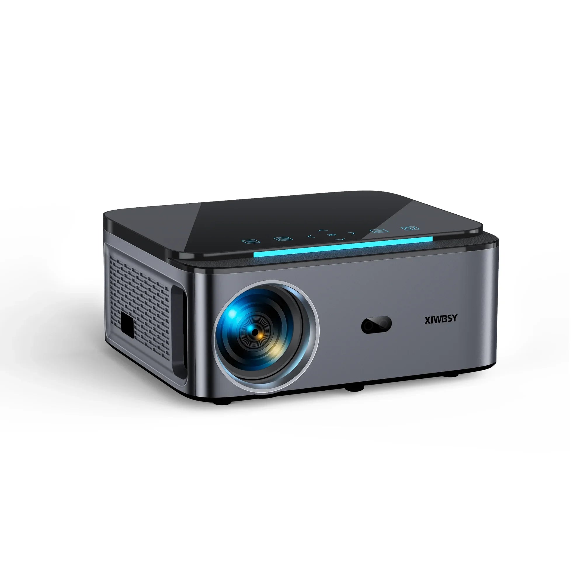 XIWBSY 1000ANSI Android Projector 25000 Lumens 4K AutoFocus/Keystone Projector Office Video Home Theater Portable Beamer Outdoor