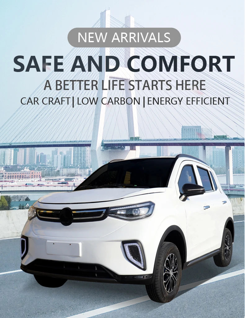 Hot Sale 2025 Made In China Style Four-Wheel New Energy Vehicle Low-Cost Electric Car Adult Car