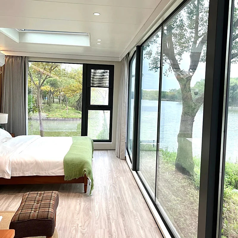 Prefabricated Houses Apple Capsule Home Prefabricated House for Spain Living Capsule Homes Frame Steel Modular Prefab Home