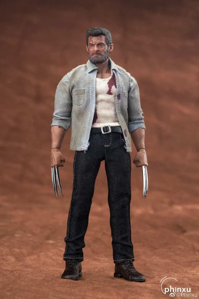 Nota Studio Original 1/12 Scale Twilight Wolf Battle Damaged Wolverine PVC Articulated Collectible Action Figure Display Model