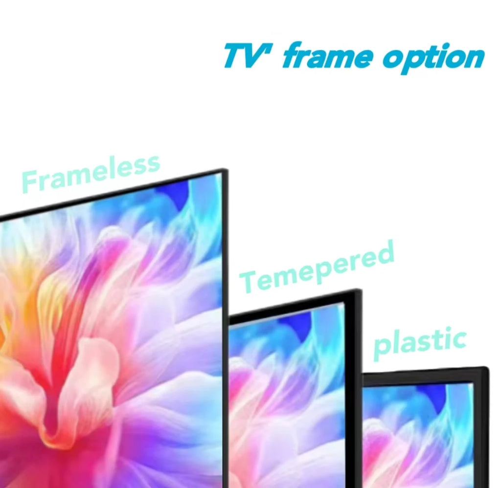 High-Definition 4K LED Smart TV Multi-Functional For Home Theaters Hotels Android System LAN Interface 32-80 Inch Screen Sizes
