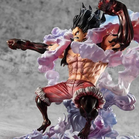 【In Stock】Original MegaHouse POP SA-MAXIMUM ONE PIECE Monkey D. Luffy Snakeman Figure Toy Model Collection