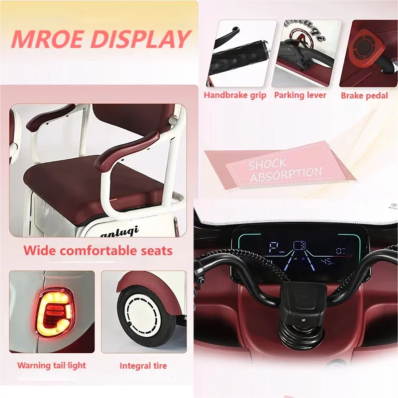 cargo electric tricycle  tricycles for adults 3 wheel motorcycle   800W