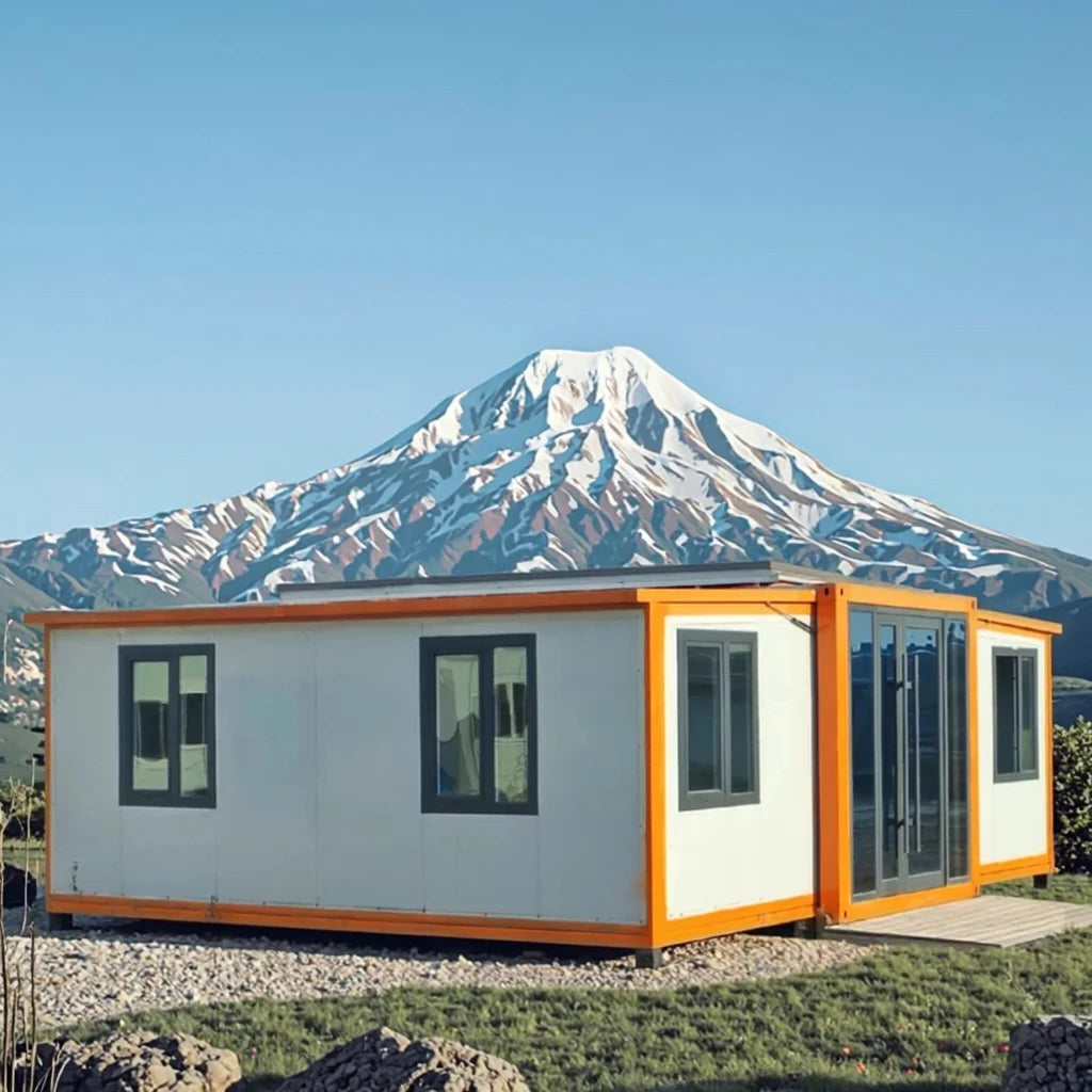 China Container House Modern Prefabricated House Expandable Container House Factory