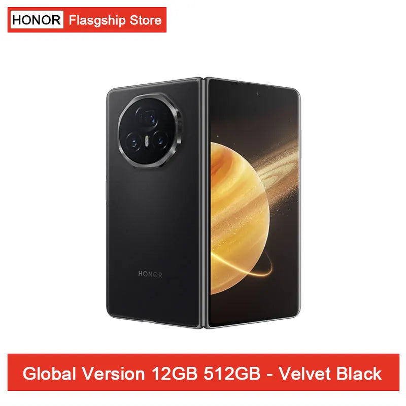 HONOR Magic V3 Global Version 5G Foldable Smartphone Snapdragon 8 Gen 3 7.92" LTPO OLED Display 5150mAh Battery 66W SuperCharge