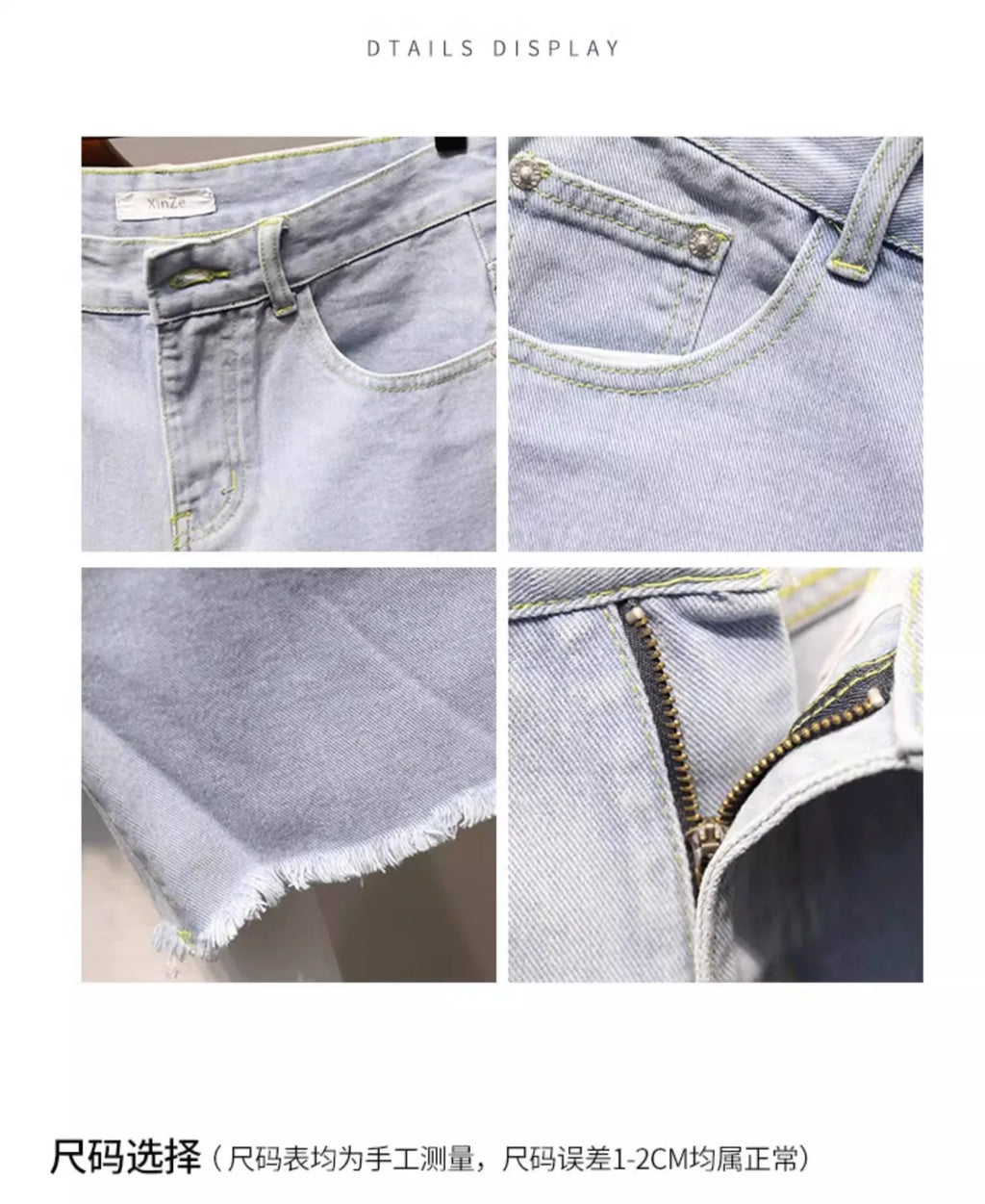 Hip Hop Cartoon Streetwear Polar Big Boy Shorts Y2K Pants Graphic Embroidery Retro Blue Denim Gym Shorts Men Basketball Shorts