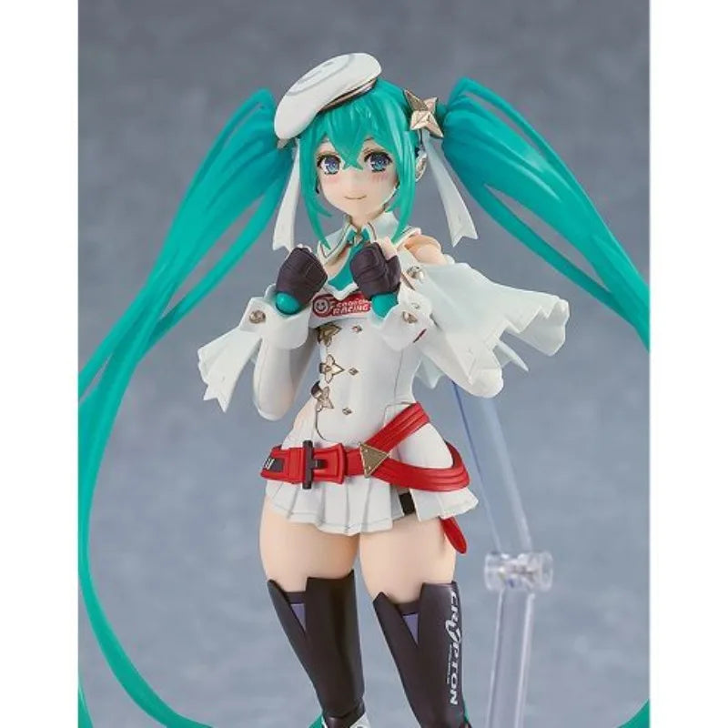 GSC Genuine FINGMA Anime Figure #SP-161 Racing Miku 2023 150mm Action Figure Toys for Boys Kids Gift Collectible Model Ornaments