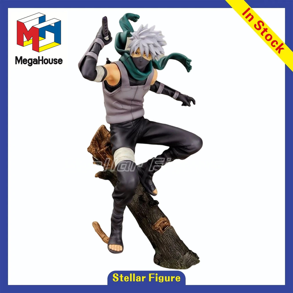 【SF】In Stock MegaHouse GEM Series NARUTO Shippuden Hatake Kakashi Figures Model Collection Gift