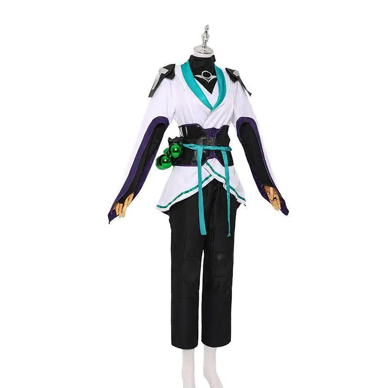 Valorant Game Cosplay Costume Full Set Female Sage Uniform Clothing Gaming Anime Festival Cosplay Props Accessories