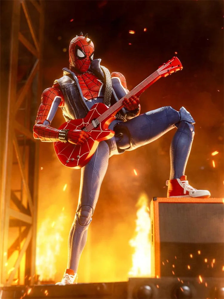 ZD TOY SpiderMan Series PS4 Game Spiderman SpiderMan Anti-OCK suit SpiderMan Velocity suit SpiderMan 2099 suit Miles Morales