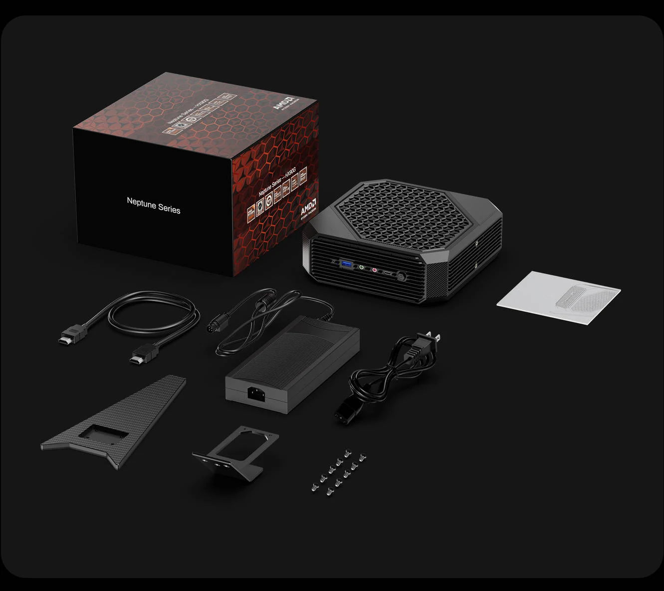 2023 Oushedi HX99G Mini PC Windows 11 AMD Ryzen 9 6900HX AMD Radeon RX 6600M DDR5 32GB 512GB SSD USB4 Desktop Gaming Computer