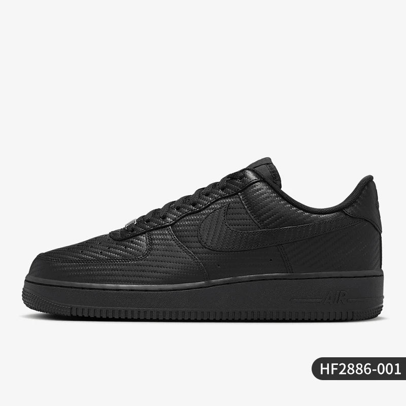 Nike genuine Air Force 1 men's and women's trendy lace up low top board shoes HF2886-001