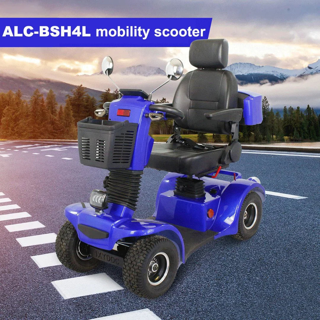Factory Hot Selling Anlochi  Elderly Handicapped Mobility Scooter 4 Wheel 600W Electric Adults Scooters disled E-Scooter