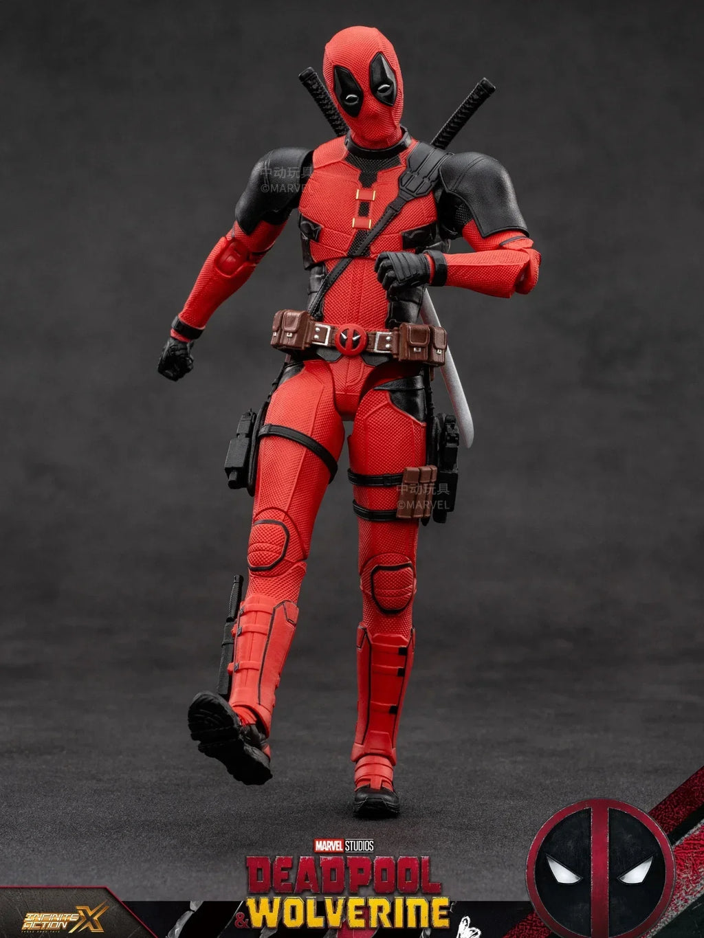 2025 Deadpool & Wolverine Movie SHFiguarts Action Figure 1/10 ZD Original X-Men Dogpool Model
