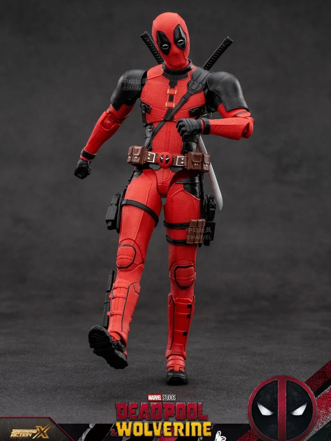 2025 Deadpool & Wolverine Movie SHFiguarts Action Figure 1/10 ZD Original X-Men Dogpool Model