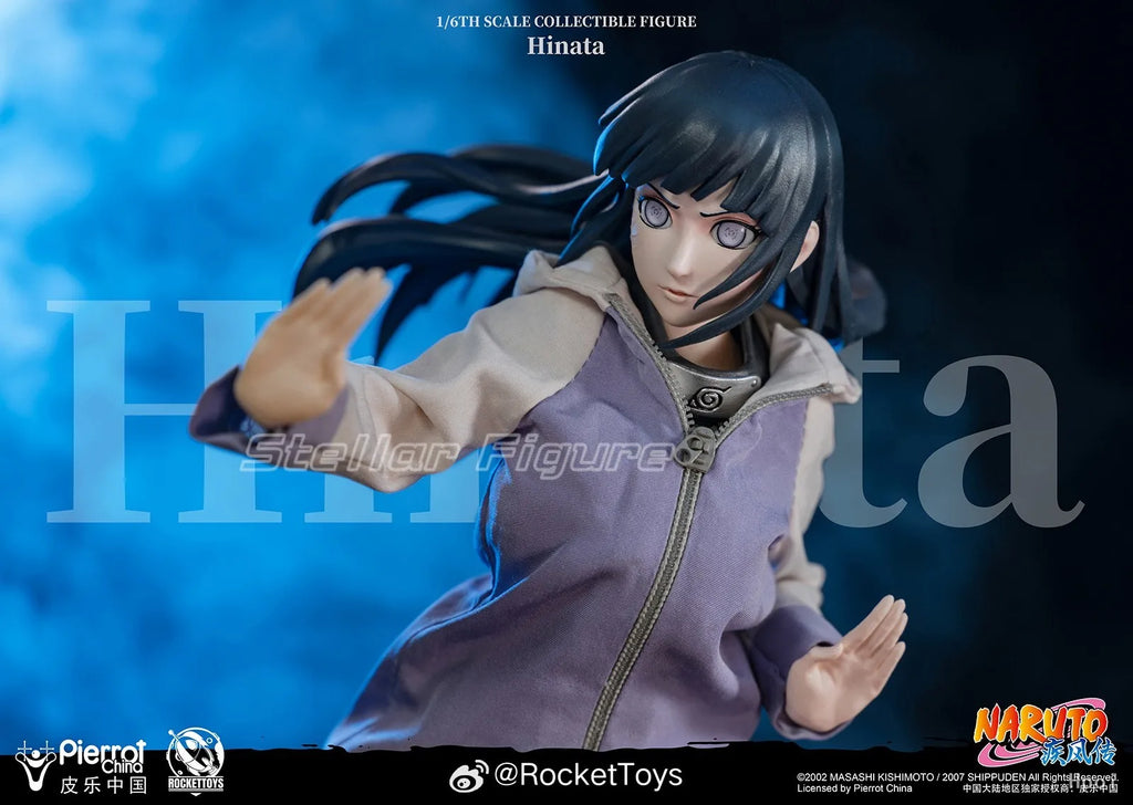 【SF】In Stock RocketToys NARUTO Shippuden Hyuuga Hinata 1/6 Scale Collection Model Figures Anime