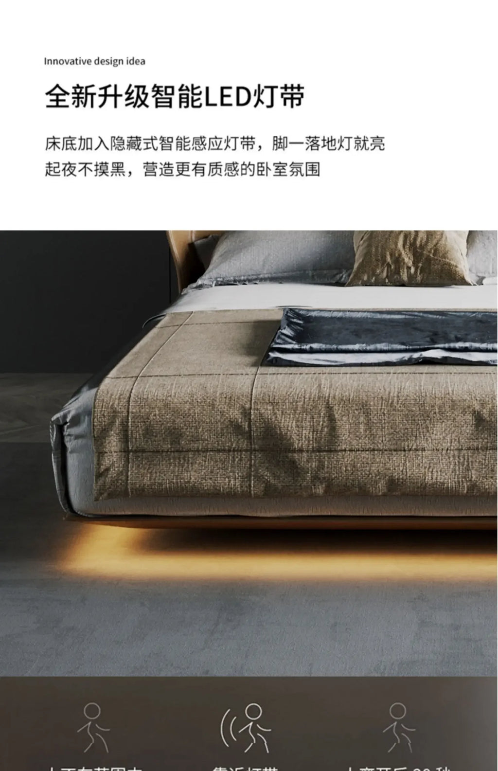 European Double Bed Frame Simple Wood Elegant Luxury Bedroom Bed Frame Queen Under Storage Mobili Per La Casa Home Furniture