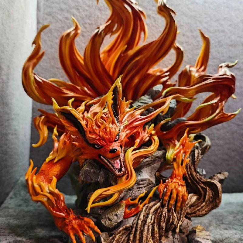 41cm New NARUTO Anime Figure Uzumaki Naruto Peripheral PVC Model Scene Statue Desktop Decorate Ornaments Birthday Gifts Toys
