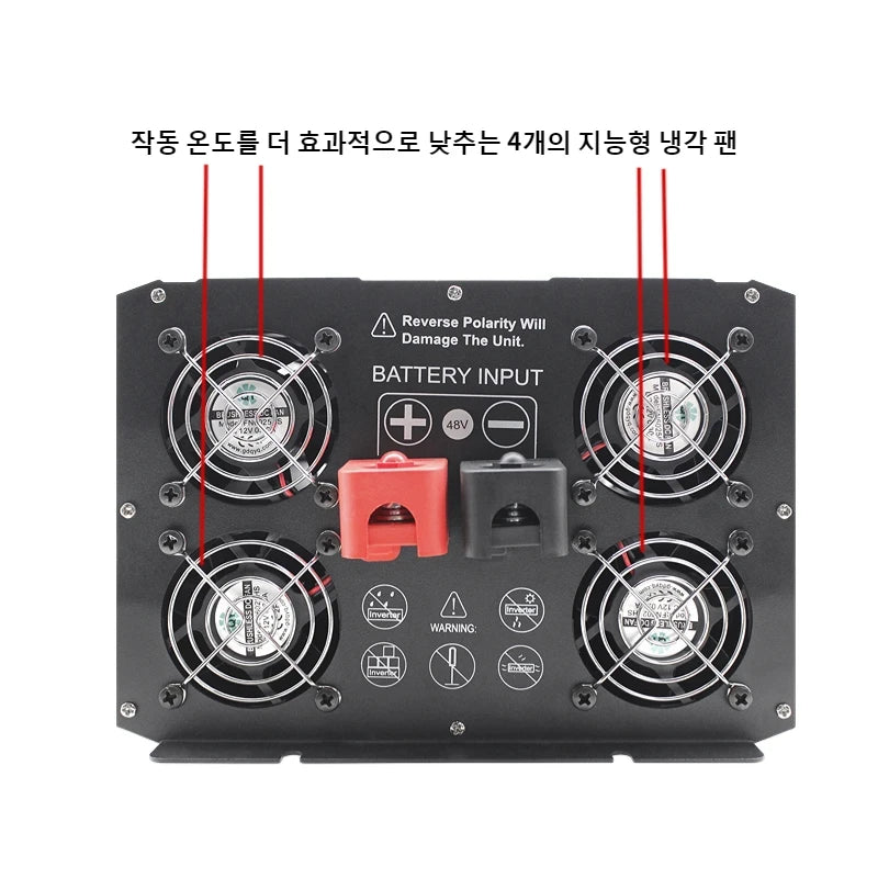 houli Inverter Pure Sin-wave 60Hz 12000W Inverter 24v Sin-wave Inverter 60Hz Korean 5-day Shipping for Car solar inverter