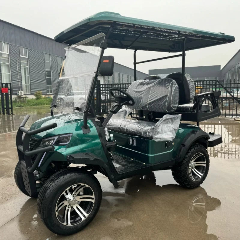 Wholesale Classic Luxury Off-road 2 4 6 8 Seat Custom Adult Street Legal 4×4 Luxury Golf Cart 60V Lithium Ion Battery 4WD