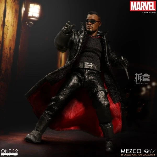 MEZCOTOYZ Genuine Superhero One 12 Series Wolverine Deadpool Logan Punisher Blade Daredevil Action Figures Model Toys Gifts