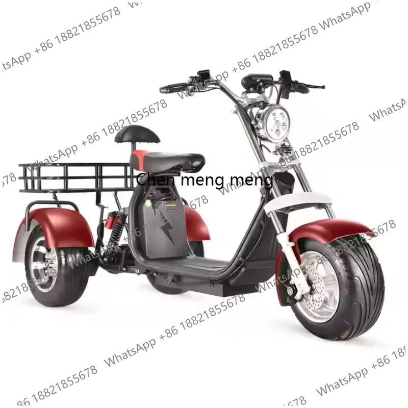 D185 Clark is hot selling Adult Three Wheel Bicycle Lithium Battery Tricycle 3 Wheel Electric  Citycoco