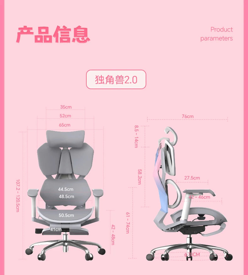 Lightweight Computer Office Chairs Gaming Armchair Comfort Mobile Office Chairs Ergonomic Luxurious Furniture Sillas Gamer LLOC