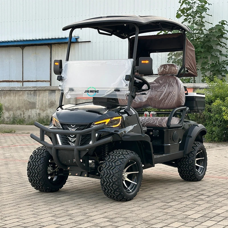 High Performance New Road 6 Wheel Drive Street Legal Club Car Electric Golf Cart Buggy 30-50Km/h Front Disc Brakes80-100km Range