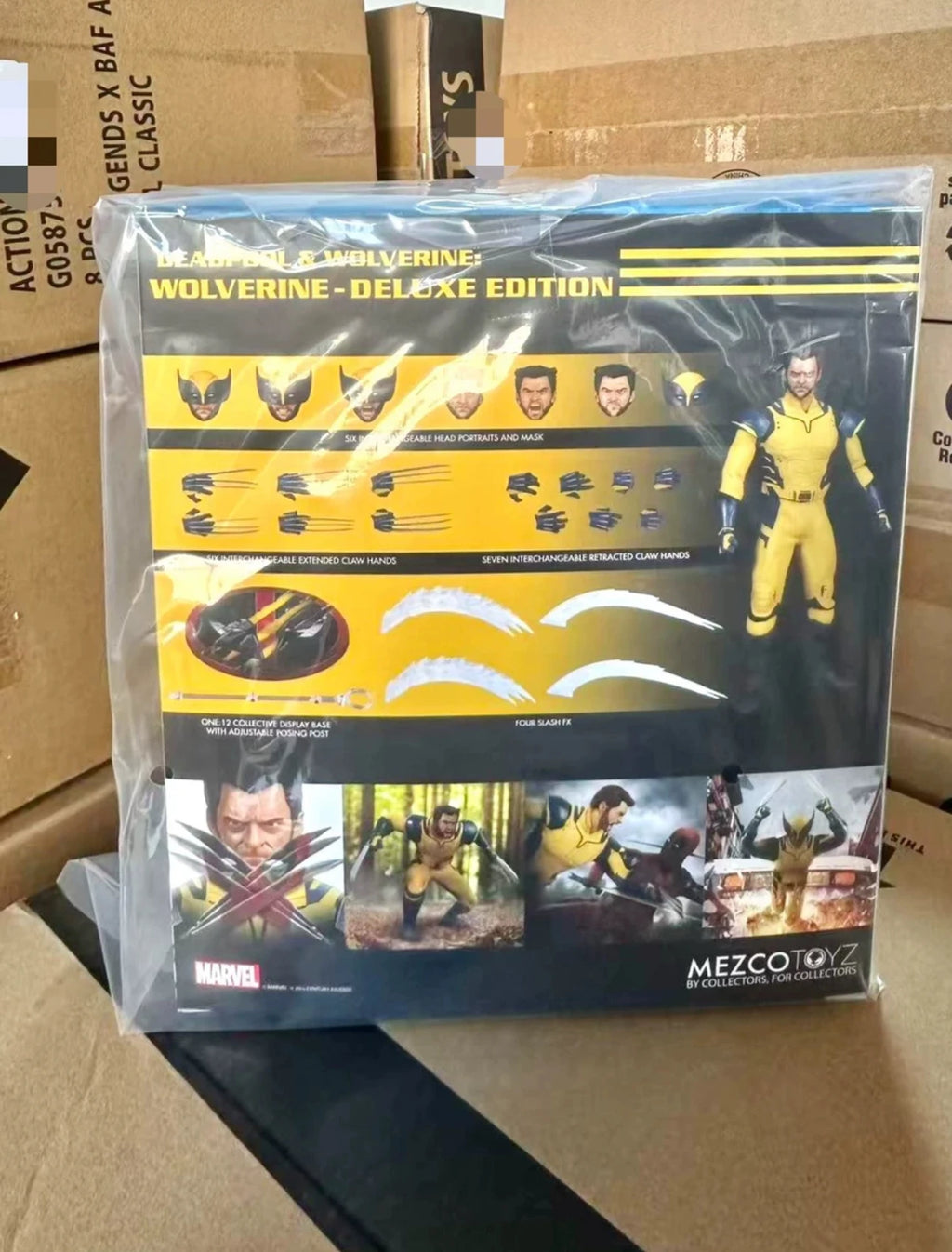 In Stock Mezco One:12 Deadpool and Wolverine Movie Version 6-inch Movable Doll Handicraft