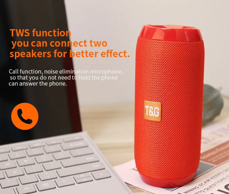 Wireless Portable Bluetooth Speaker Caixa De Som Blutooth Music Sound Box For Radio FM Subwoofer Blootooth Audio Hand Free Baffe