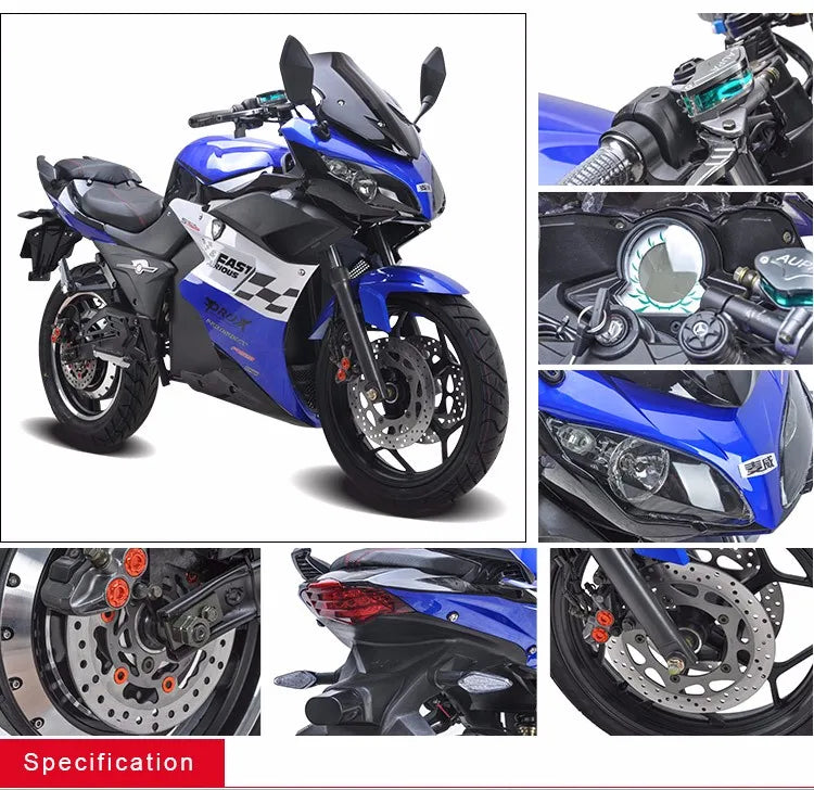 95 km/h Adult High Quality Best Electric Chopper Motorcycle