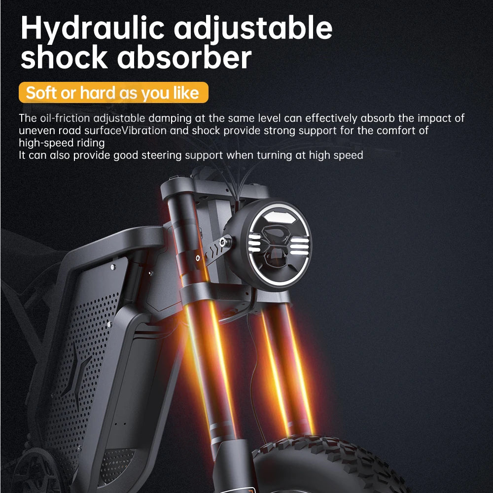 SLDBK X21 Electric Bike 2000W 48V35AH Electric Dirt Bike Battery Snow Electric Motorcycles Off Road E-bike Tyre Mountain Ebike