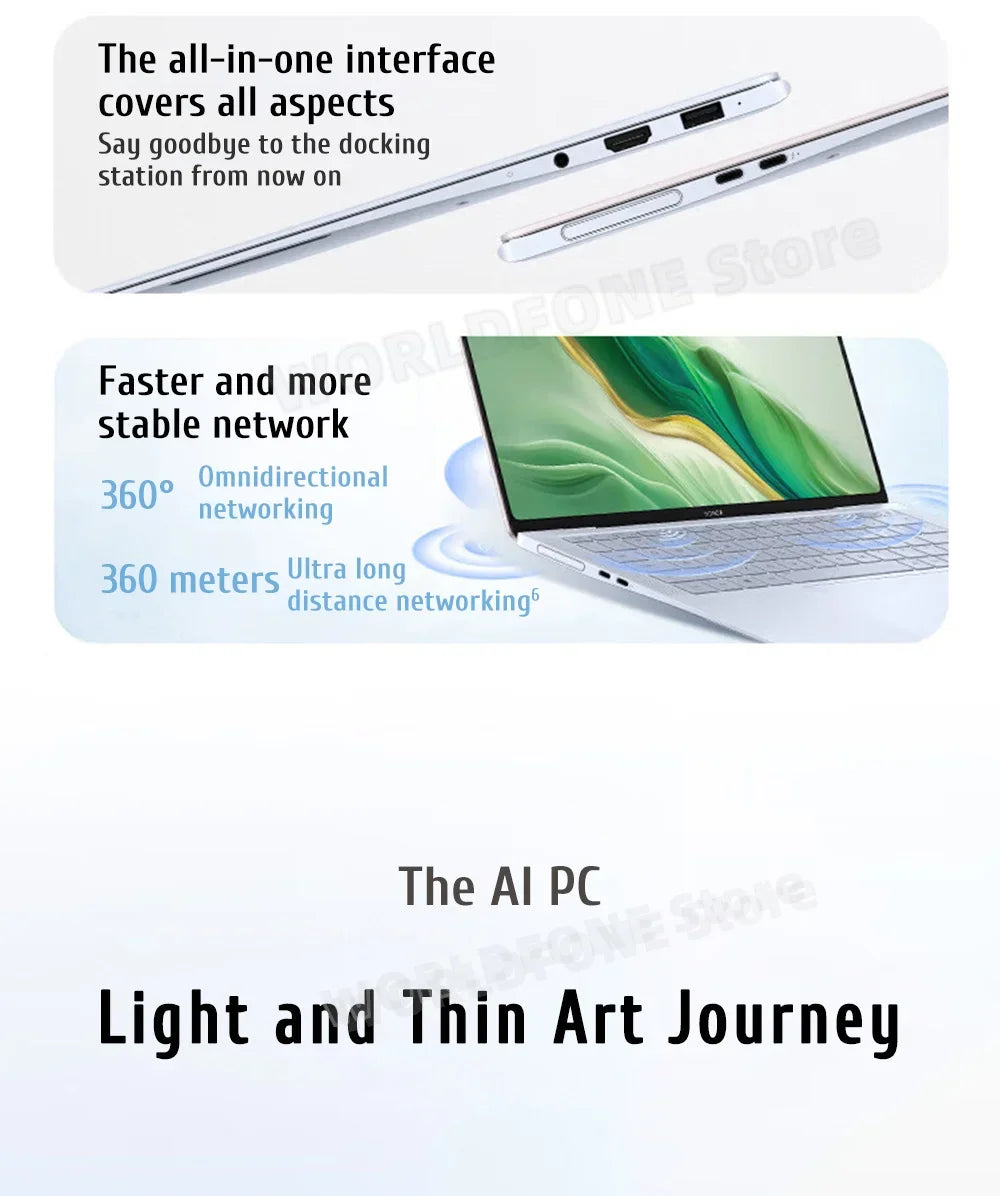 HONOR Laptop MagicBook Art 14 OLED Touchscreen Intel Ultra 5 Ultra 7 Computer PC Notebook Ultrabook 3.1K 120Hz