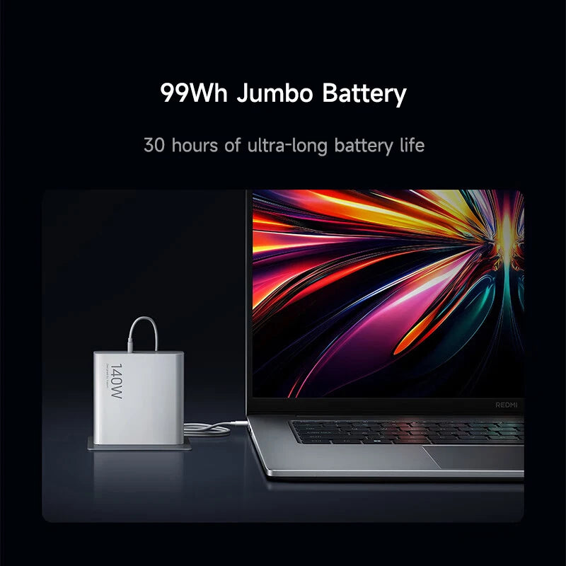 Xiaomi Laptop Redmibook Pro 16 2025 16" 3.1K 165Hz Intel Core Ultra5/Ultra7 32GB RAM 1/2TB PCIe 4.0 SSD 140W Supercharged Laptop