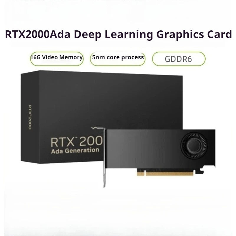 NVIDIA RTX 2000 Ada graphics graphics card Ritai AI professional design modeling rendering video clip 16G