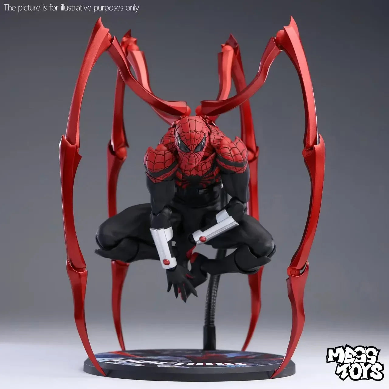 Mess Toys Superior Spider-Man Peter Parker Doctor Octopus Spiderman Neighbor Anime Action Figure Gifts