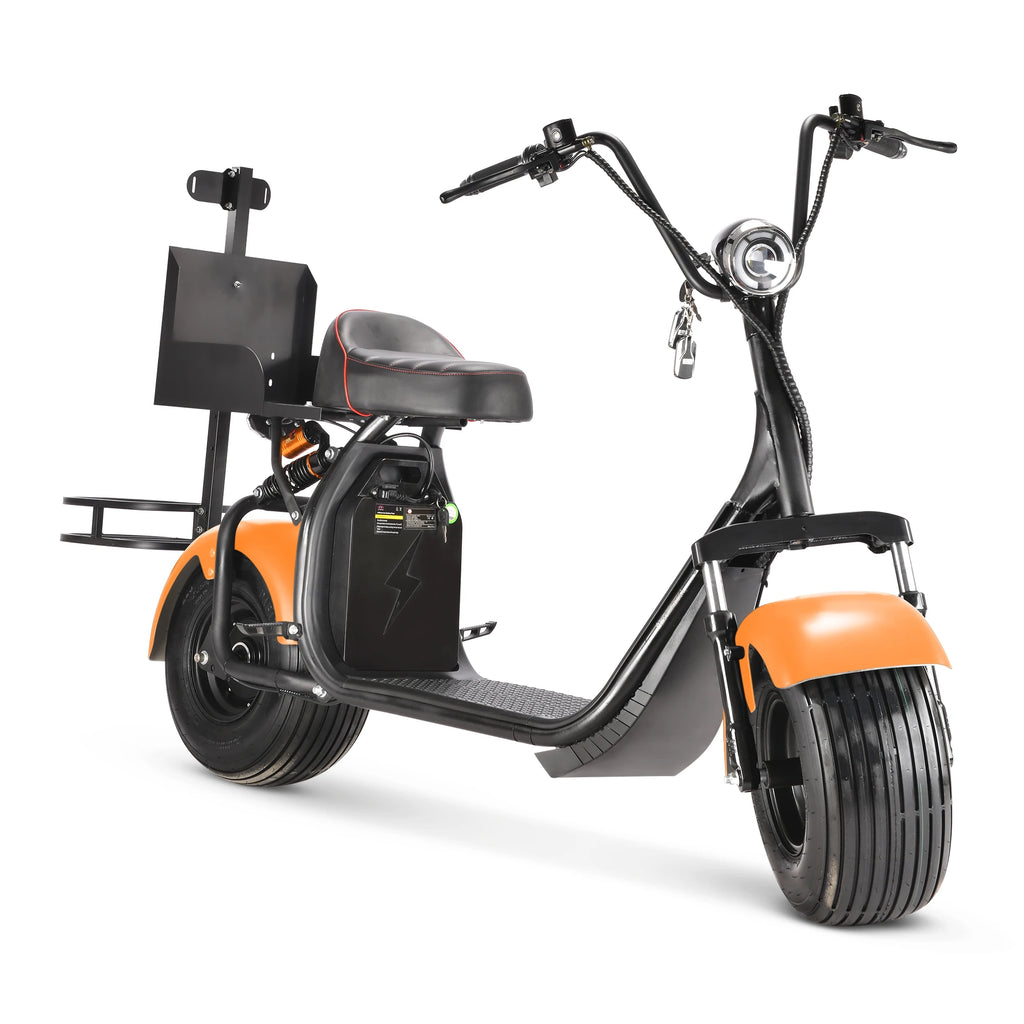 ZAIQU  Citycoco Removable Battery Electric Scooter Golf Bag 2 Wheel Fat Tire Electric Scooters Powerful Adult 1500w 2000w E Scoo