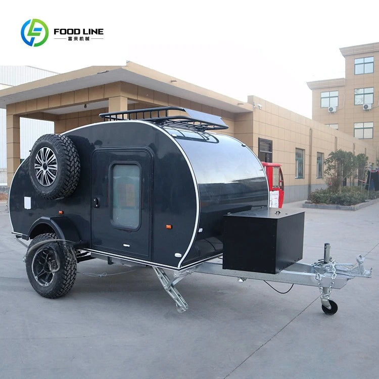 Small Car House Off-road Camping Teardrop  Travel Trailer Caravan Motorhome Camper Van Mini RV Caravan for Sale Malaysia